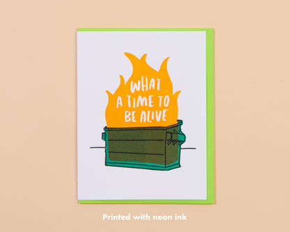 Dumpster Fire Card