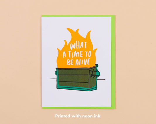 Dumpster Fire Card