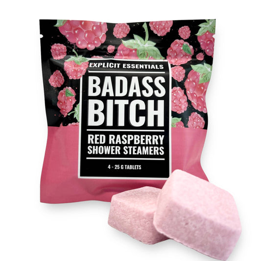 Bad Ass B Raspberry Shower Steamers