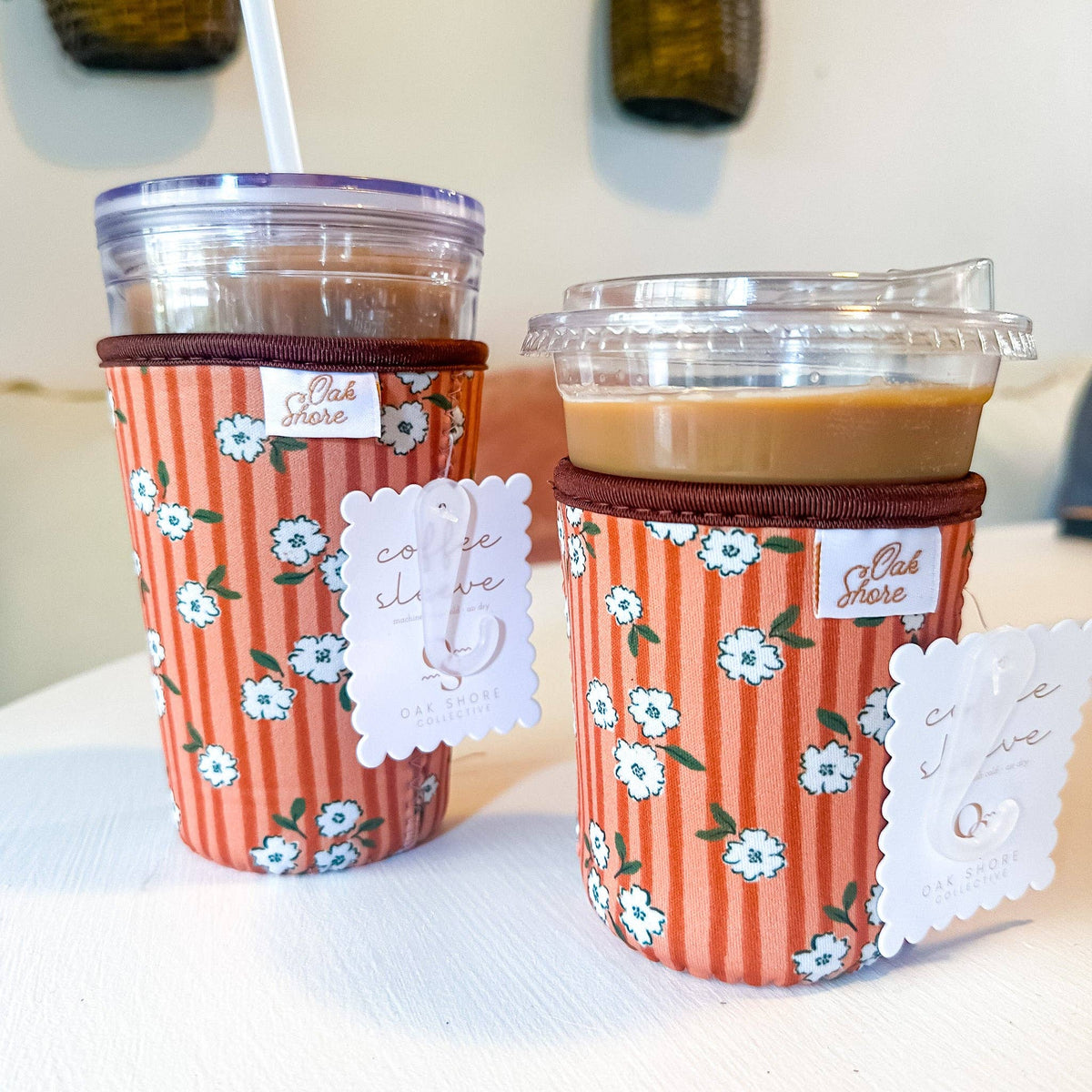 Autumn Blossom Iced Coffee Sleeve