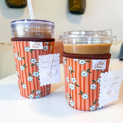 Autumn Blossom Iced Coffee Sleeve