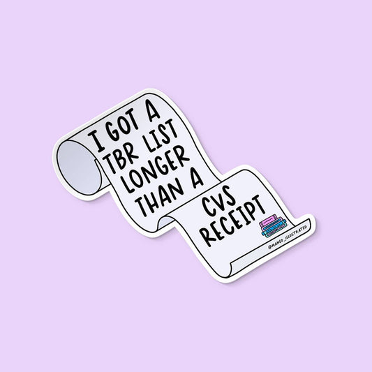 TBR List Sticker 