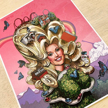 Dolly 8.5x11 Art Print