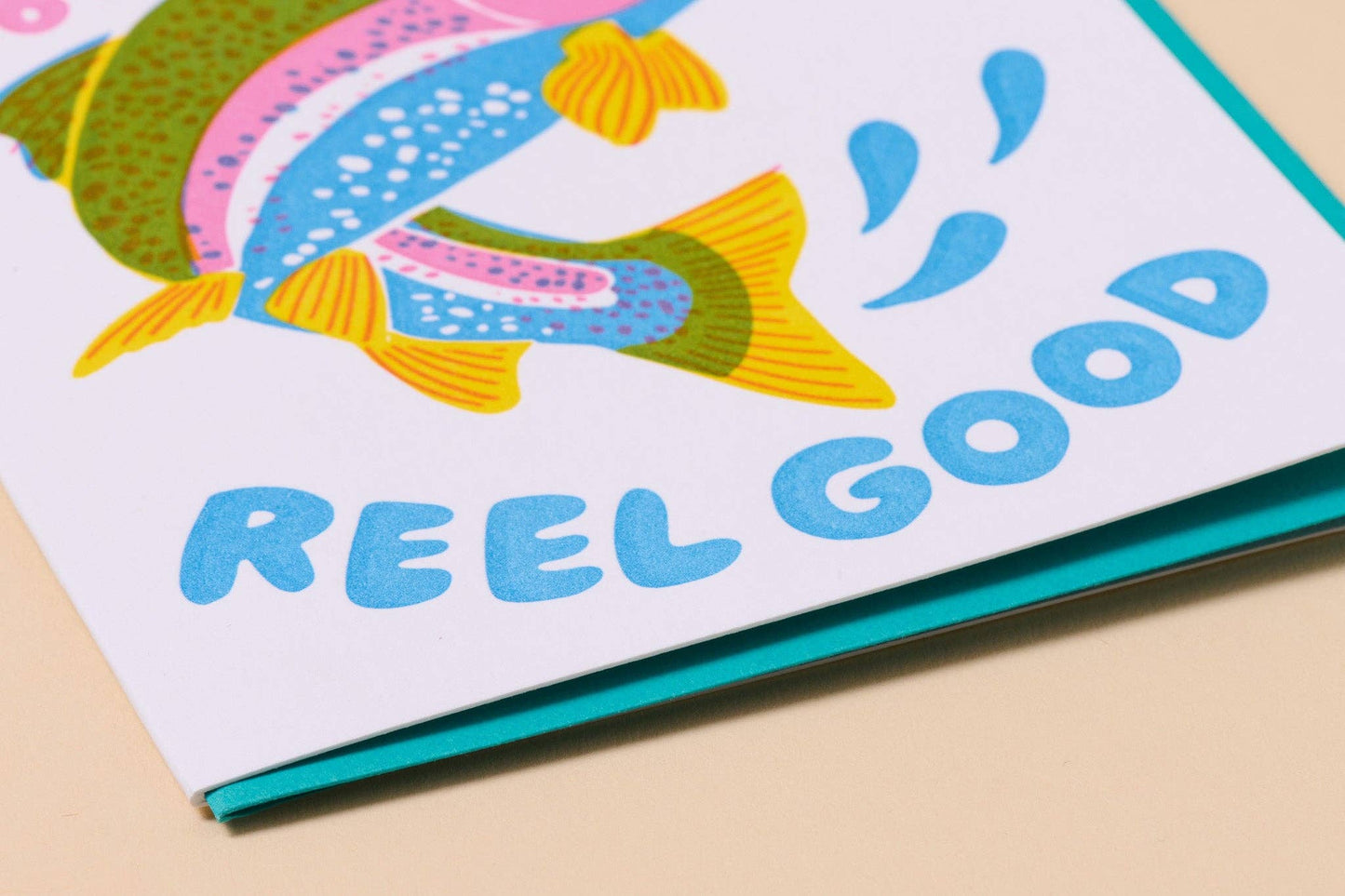 Reel Good Trout Birthday Card