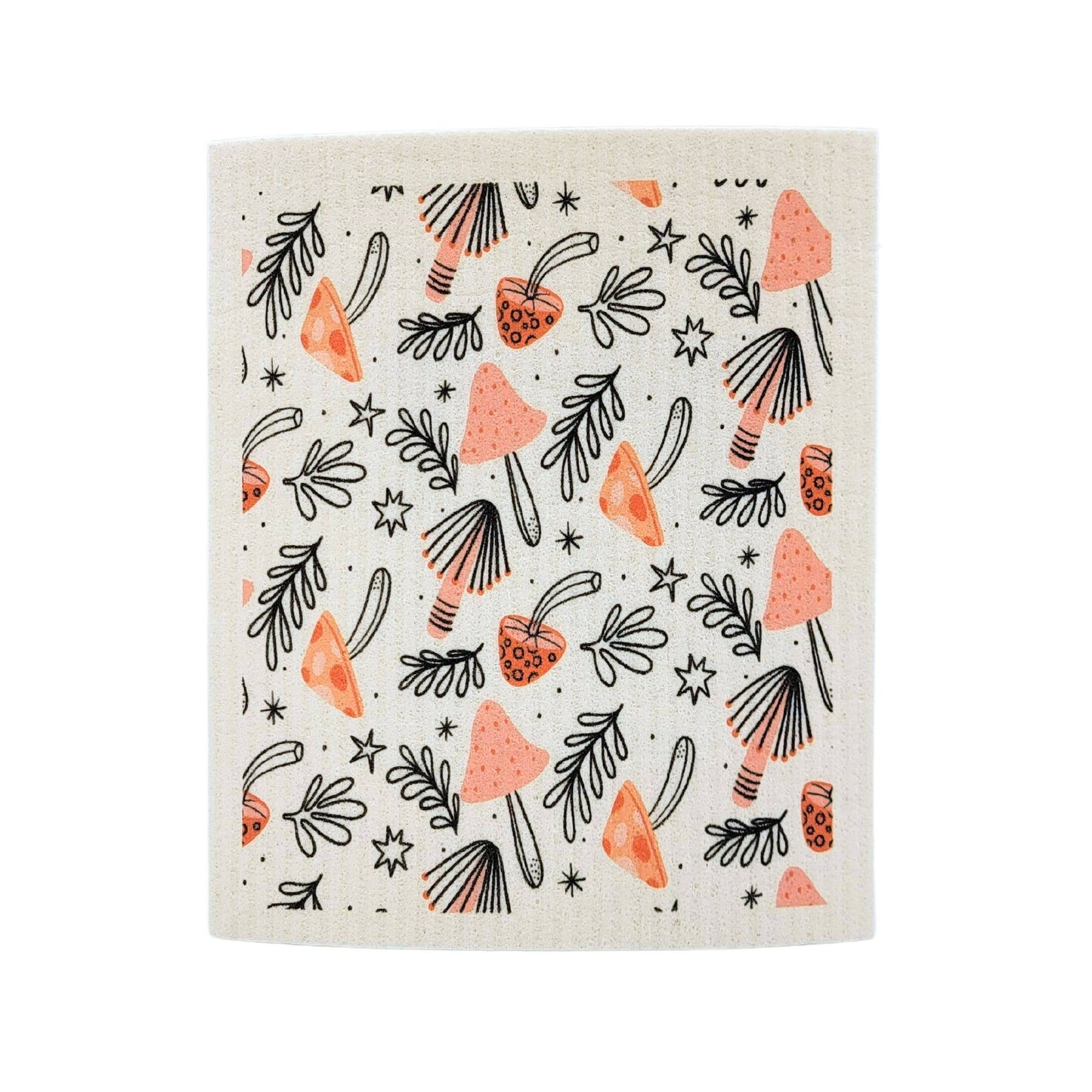 Mushroom Swedish Dishcloth