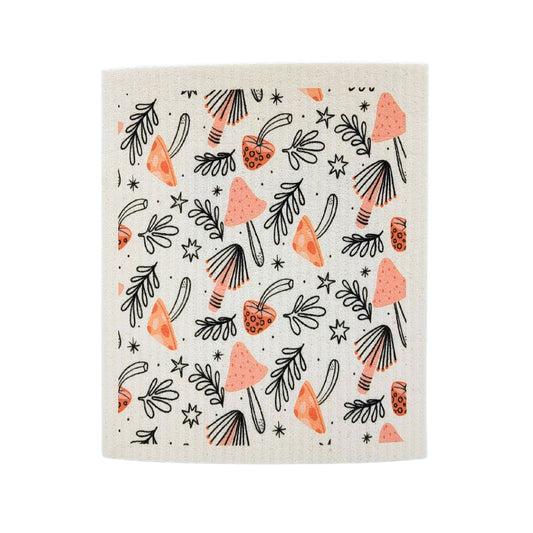 Mushroom Swedish Dishcloth