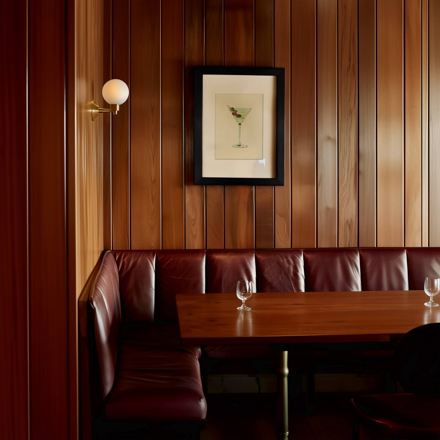 Dirty Martini Art Print