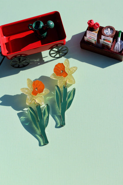 Daffodil Earrings