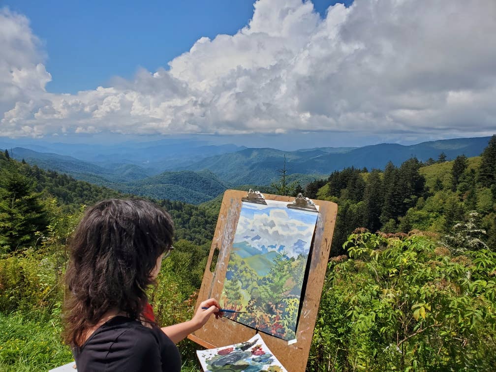 Great Smoky Mountains 8.5x11 Print