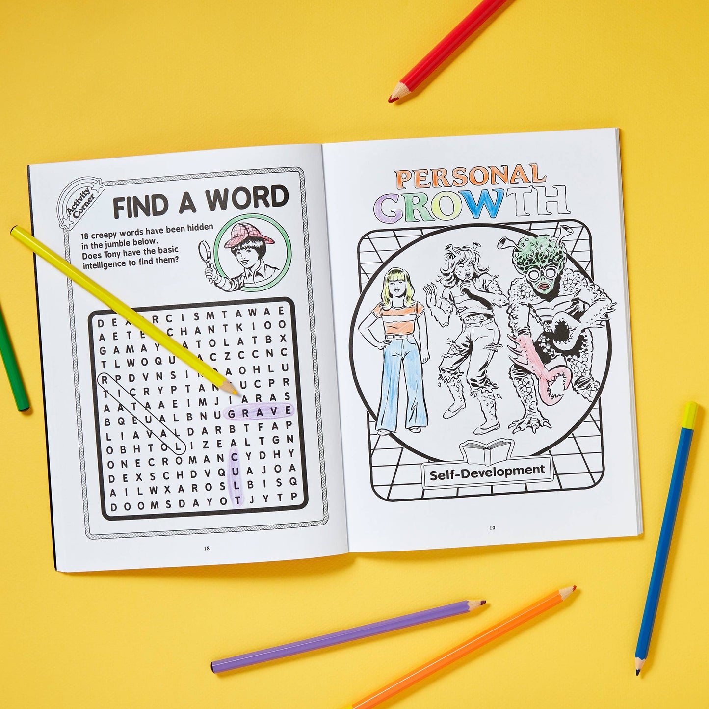 Let's Summon Demons Coloring Book