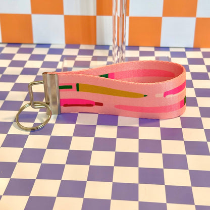 Cute Pens  Handmade Wristlet Keychain