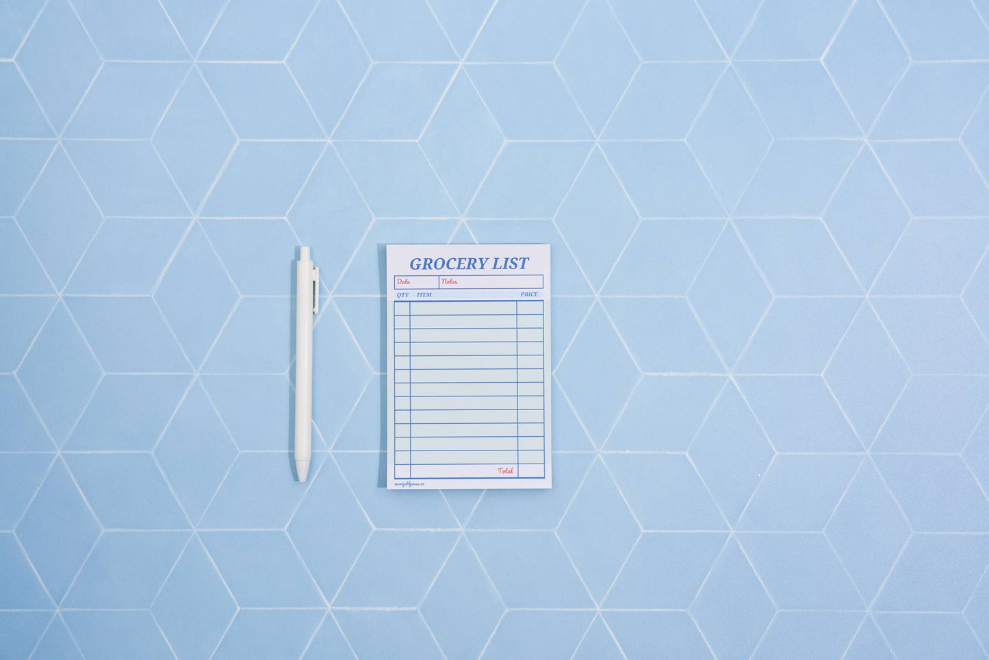 Grocery List Notepad