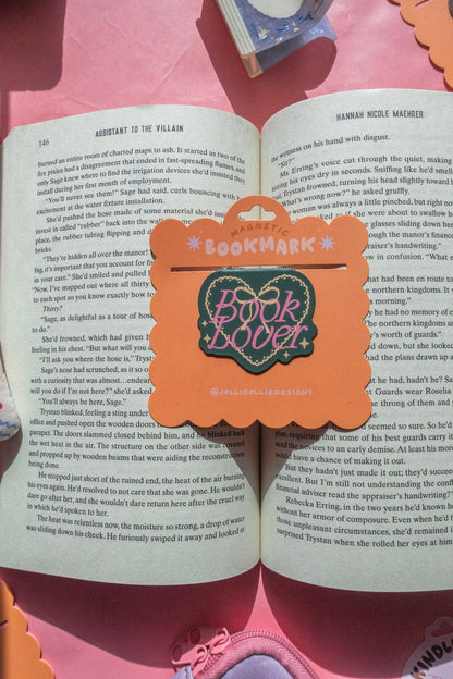 Book Lover Magnetic Bookmark