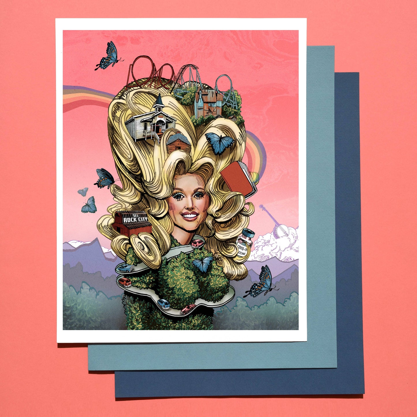 Dolly 8.5x11 Art Print