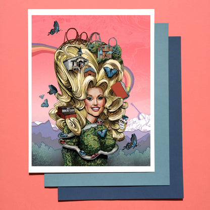 Dolly 8.5x11 Art Print
