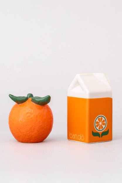 Orange Juice Salt and Pepper Shakers