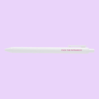 F the Patriarchy Gel Pen