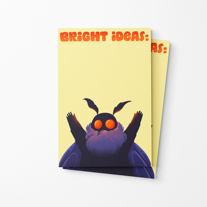 Bright Ideas Mothman Notepad