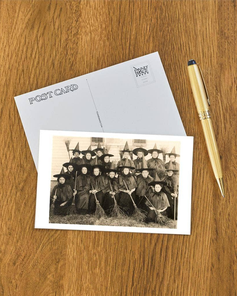 School for Witches Postcard