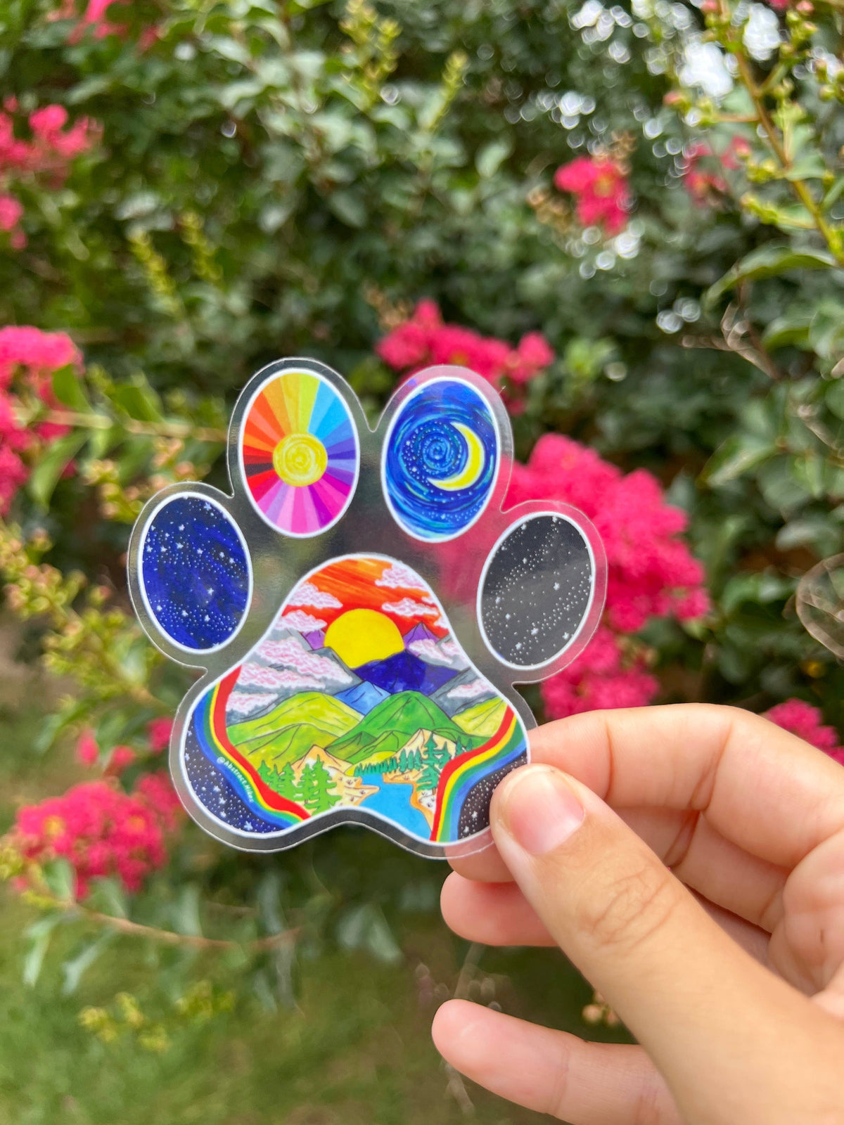Paw Power Sticker