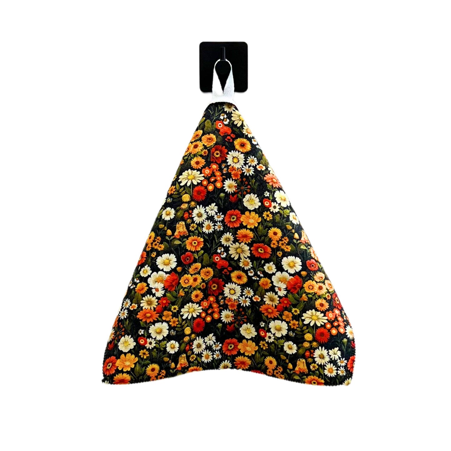 Flower Blooms Waffle Washcloth