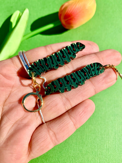 Caterpillar Earrings