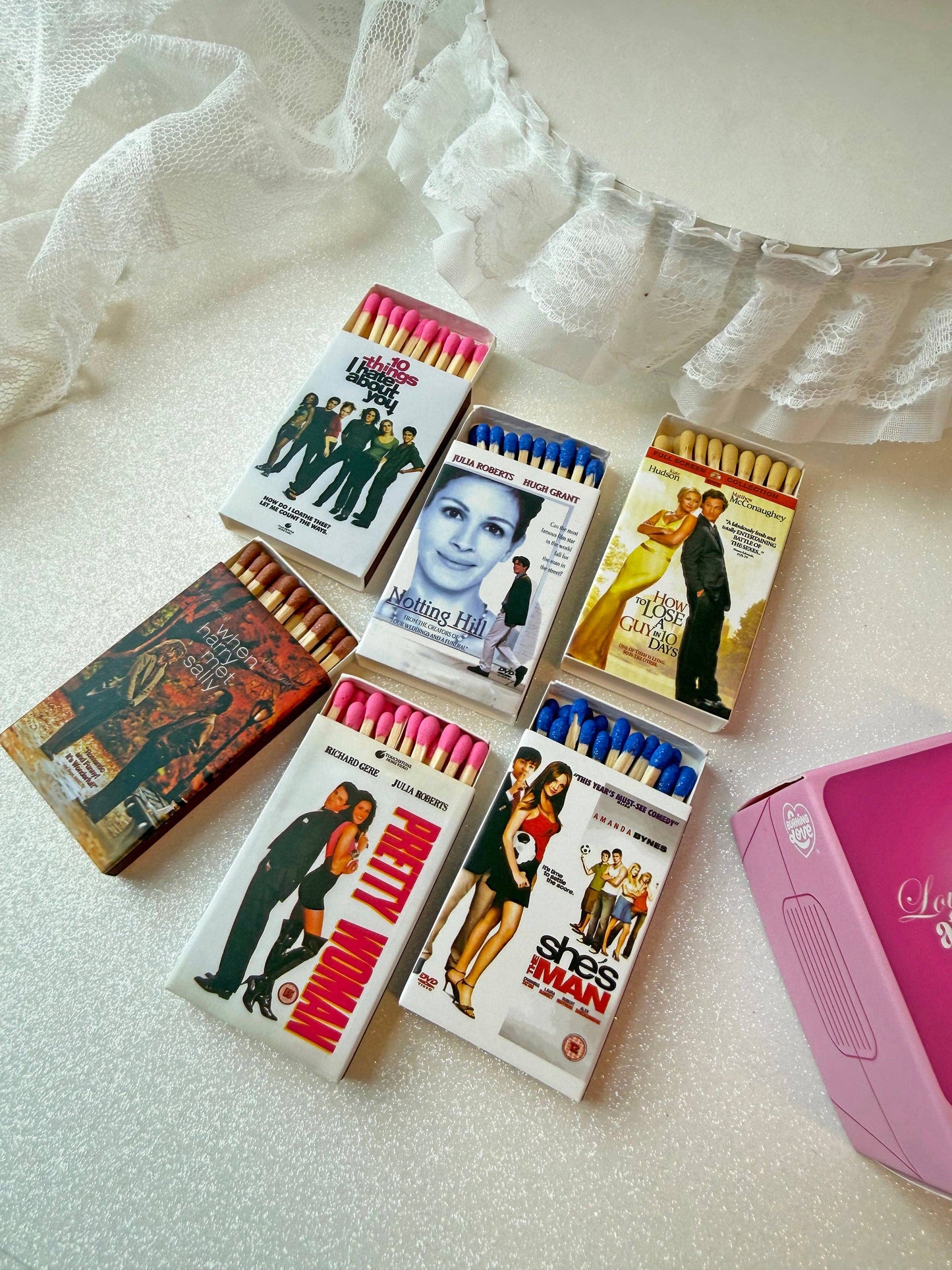 Rom Com VHS Match Box Set
