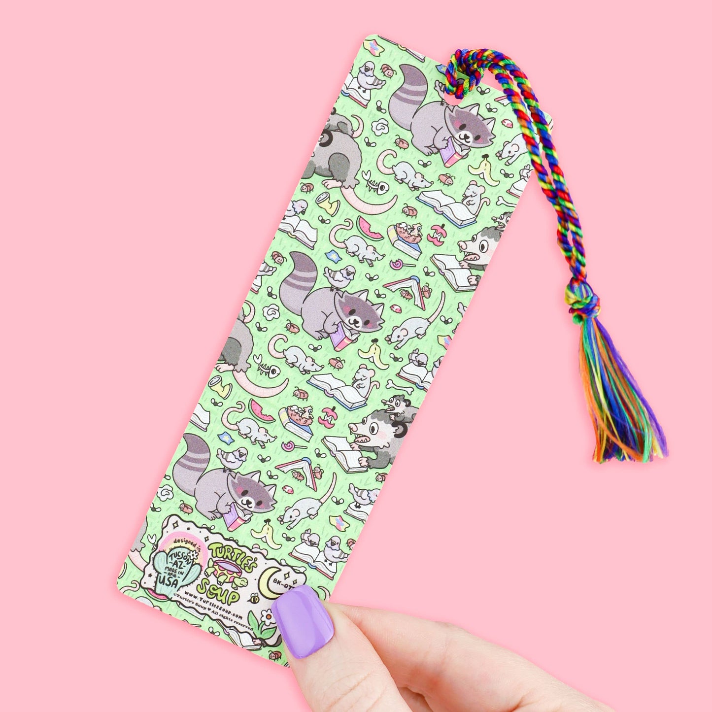I Love Trashy Books Tassel Bookmark