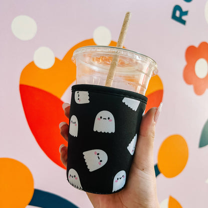 Ghost Iced Coffee Sleeve