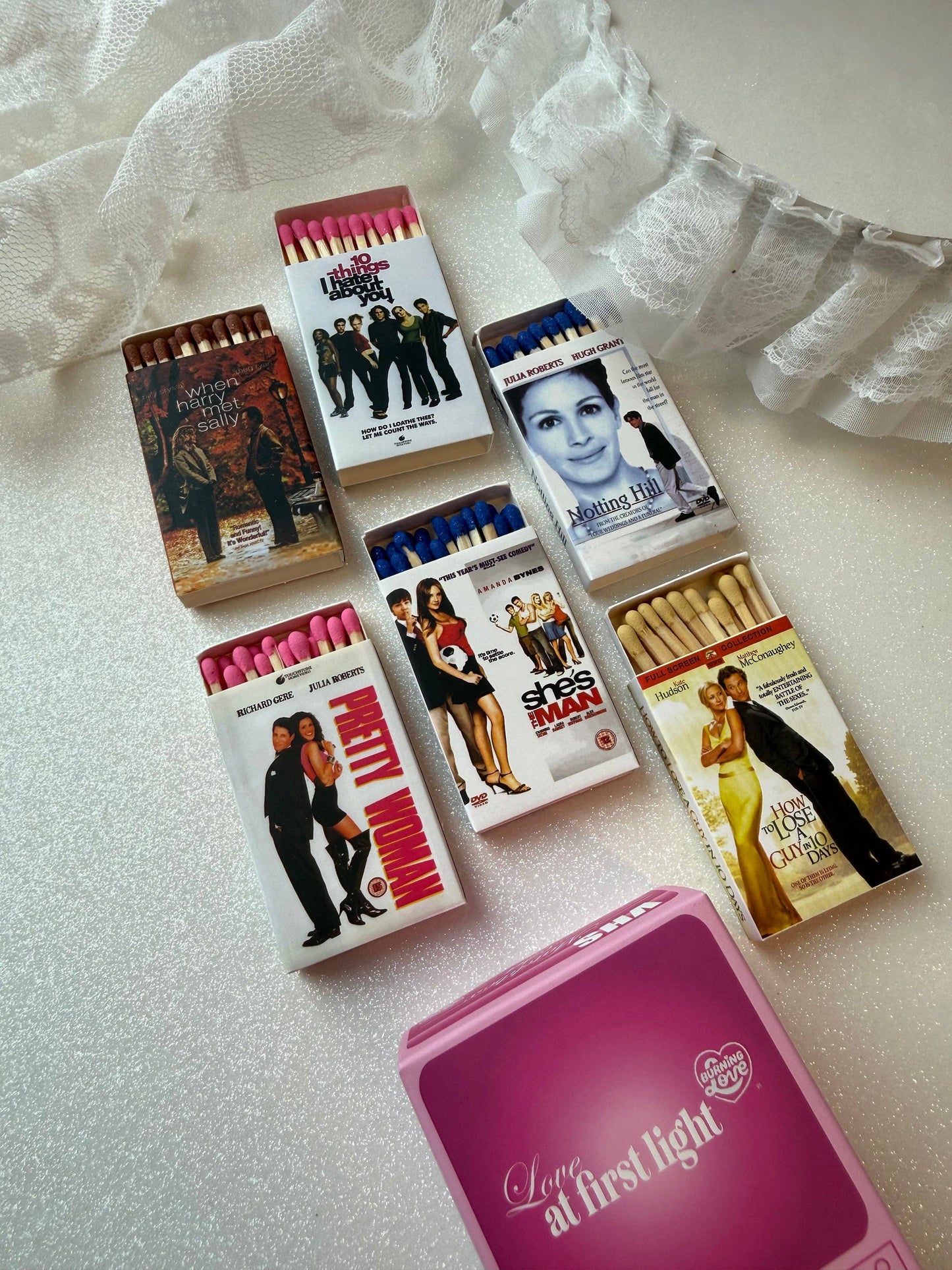 Rom Com VHS Match Box Set