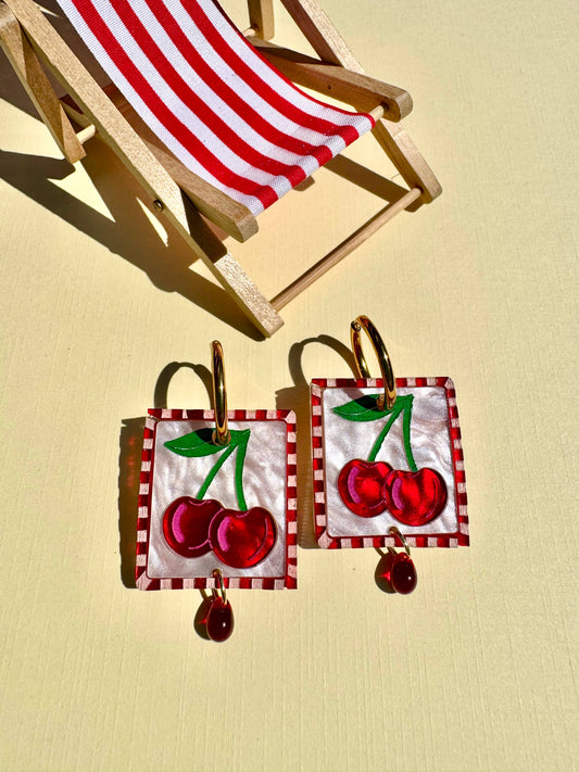 Cherry Bomb Earrings