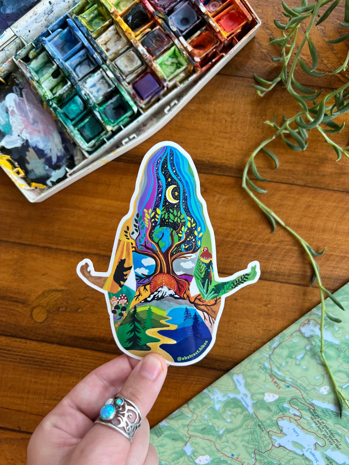 Yoga Gal Sticker
