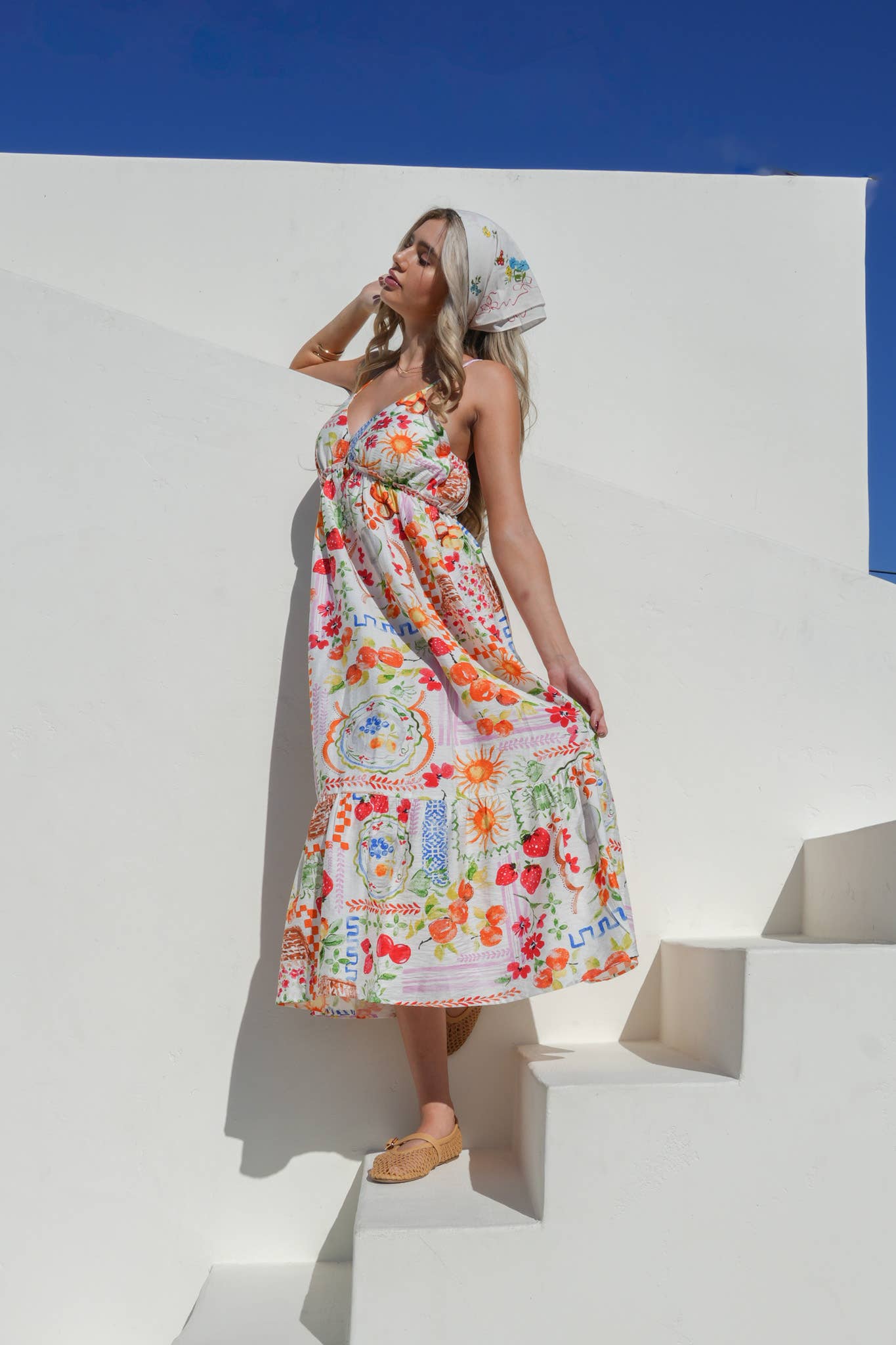 Button Down Vacay Maxi