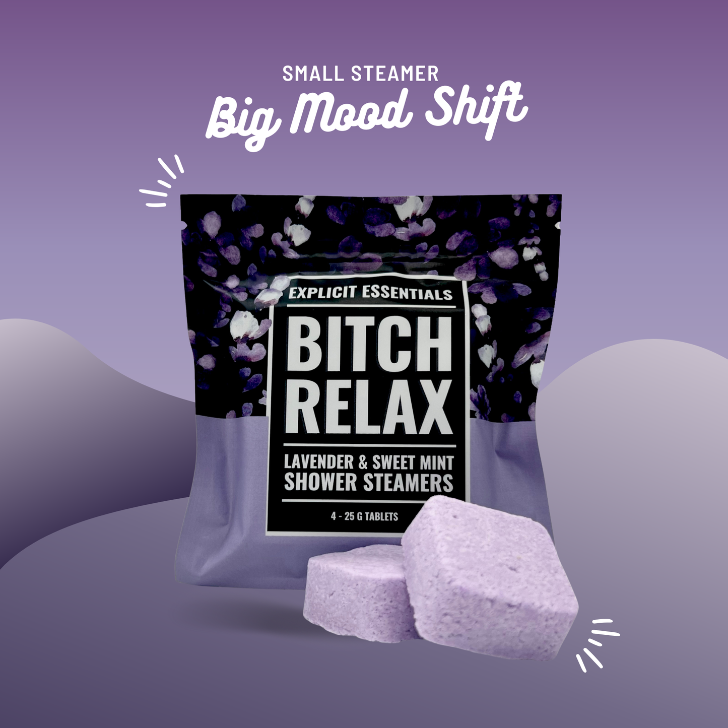 B Relax Lavender|Mint Shower Steamers