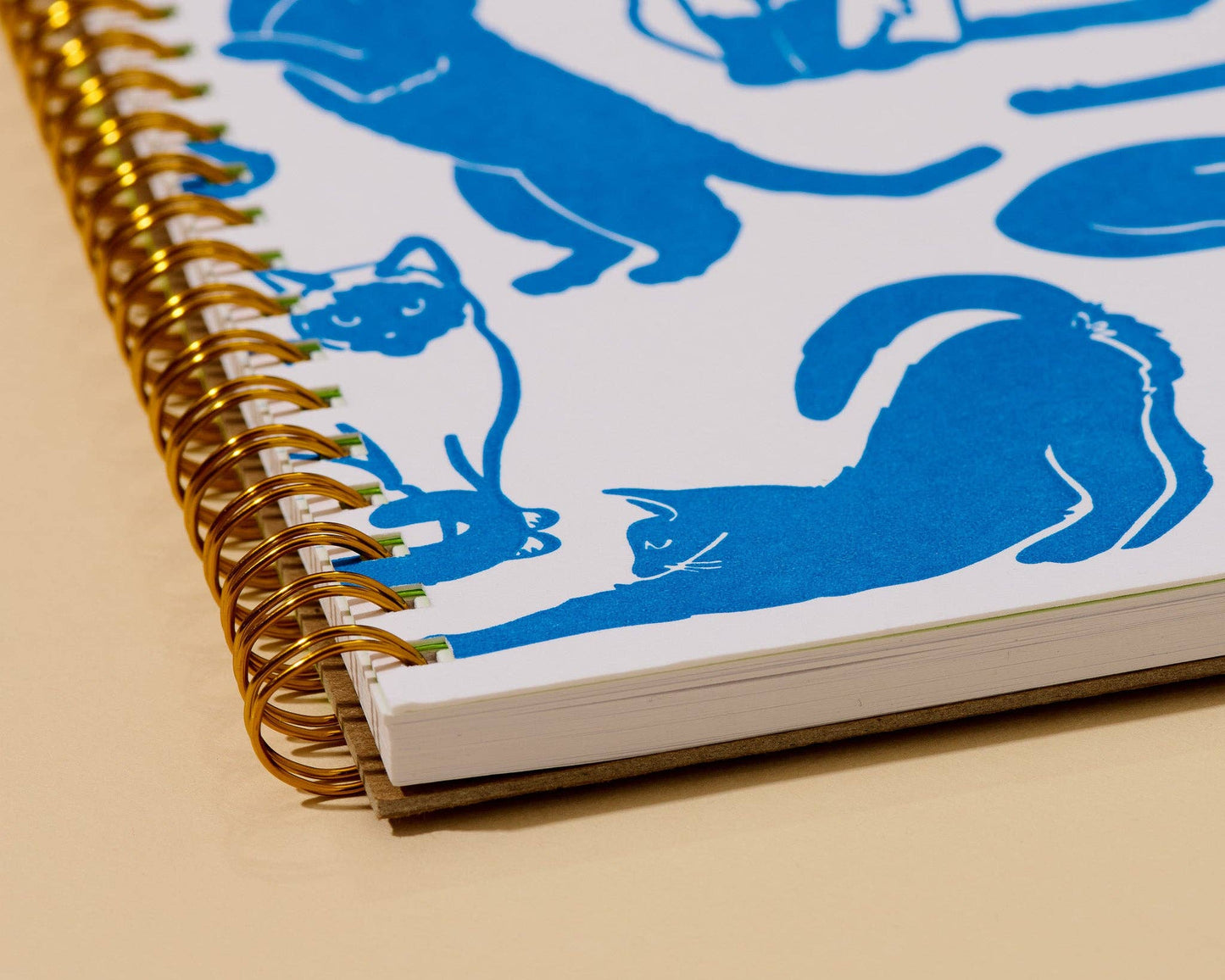 Toile Cats A5 Spiral Notebook