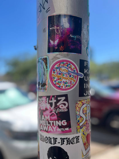 F Homophobia Sticker