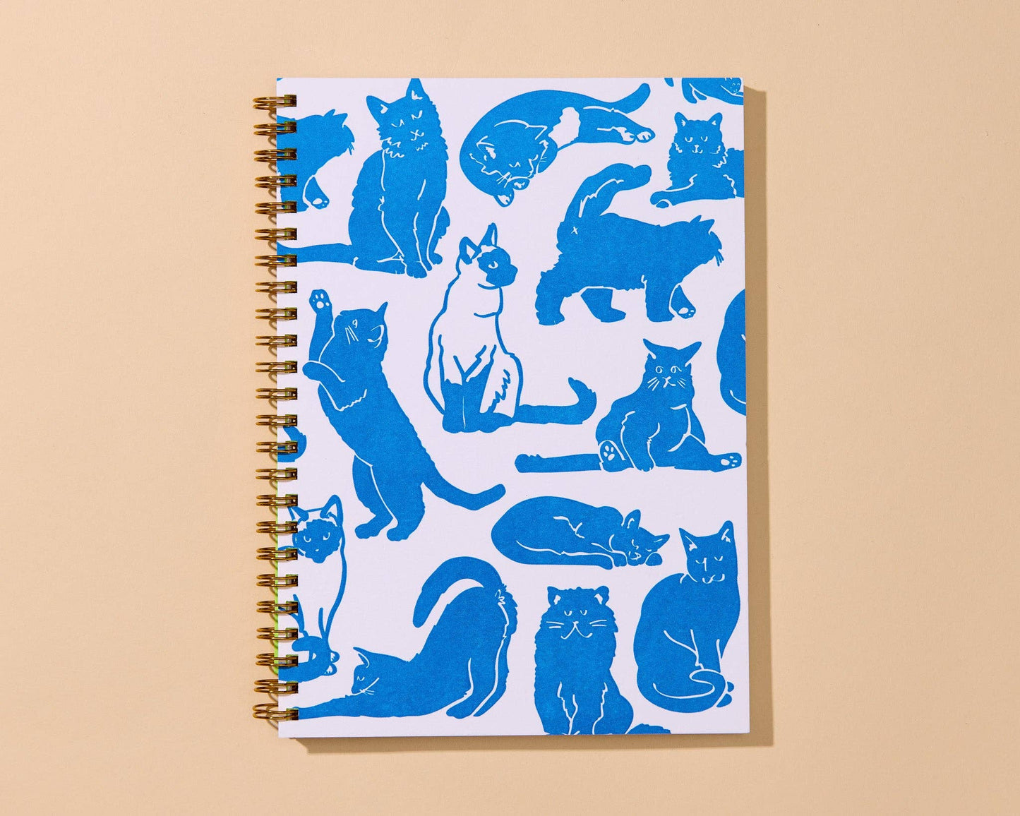 Toile Cats A5 Spiral Notebook