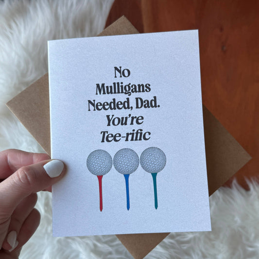 Tee-rific Father's Day Card