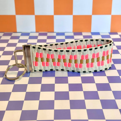 Neon Handmade Wristlet