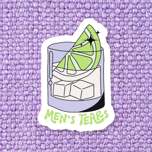Men's Tears Sticker
