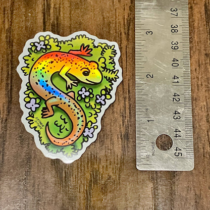 Salamander Holographic Sticker