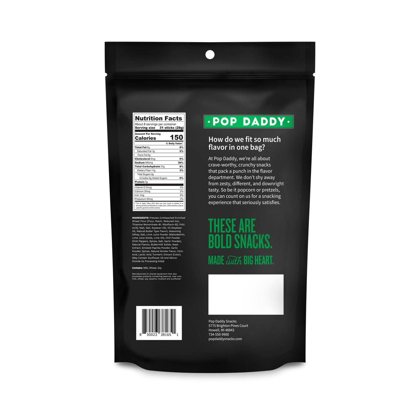 Mexican Street Corn Pretzels 7.5oz