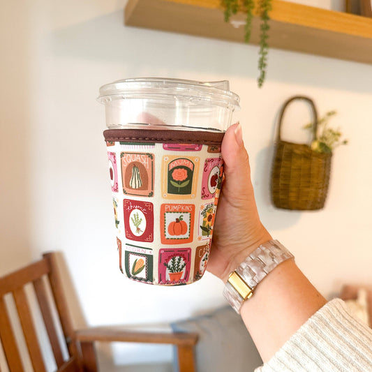 Autumn Harvest Iced Coffee Sleeve