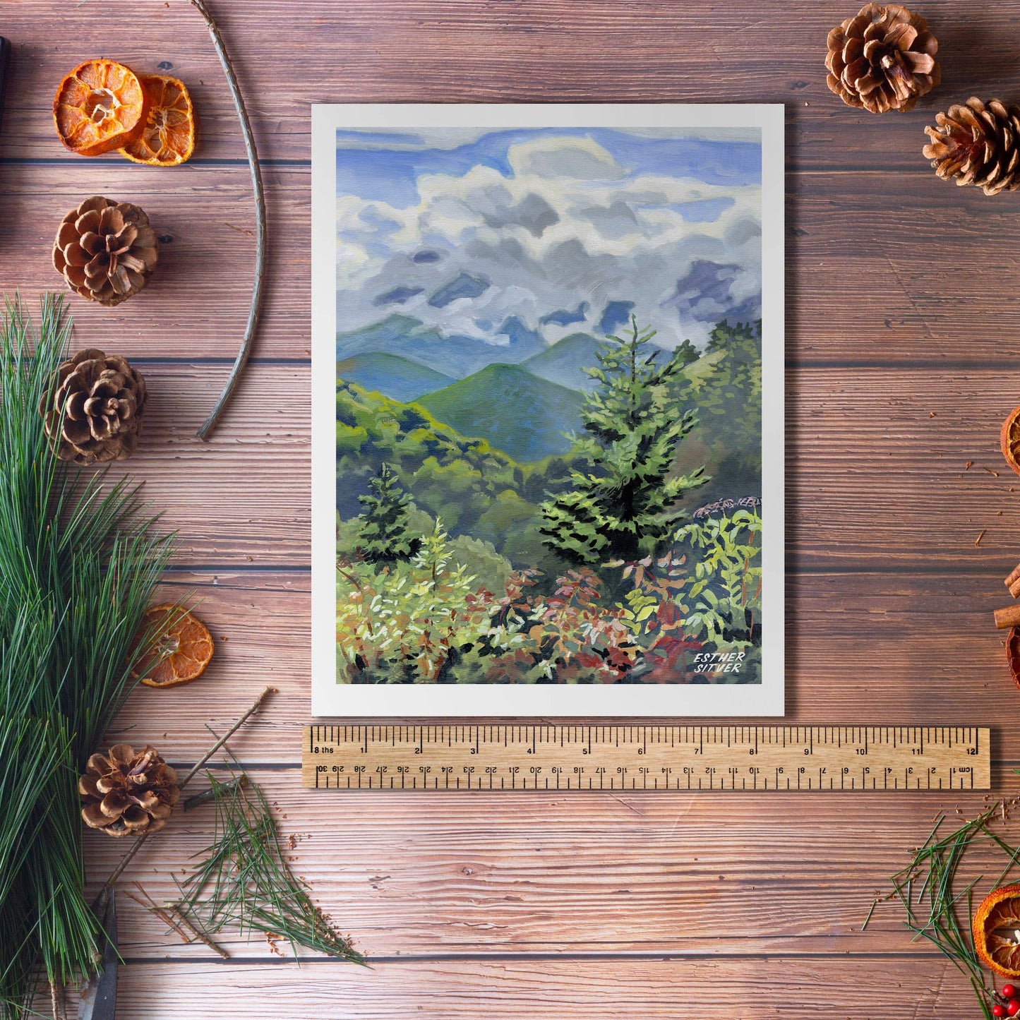 Great Smoky Mountains 8.5x11 Print