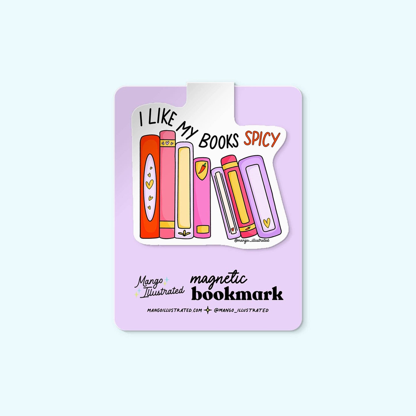 Like My Books Spicy Magnetic Bookmark