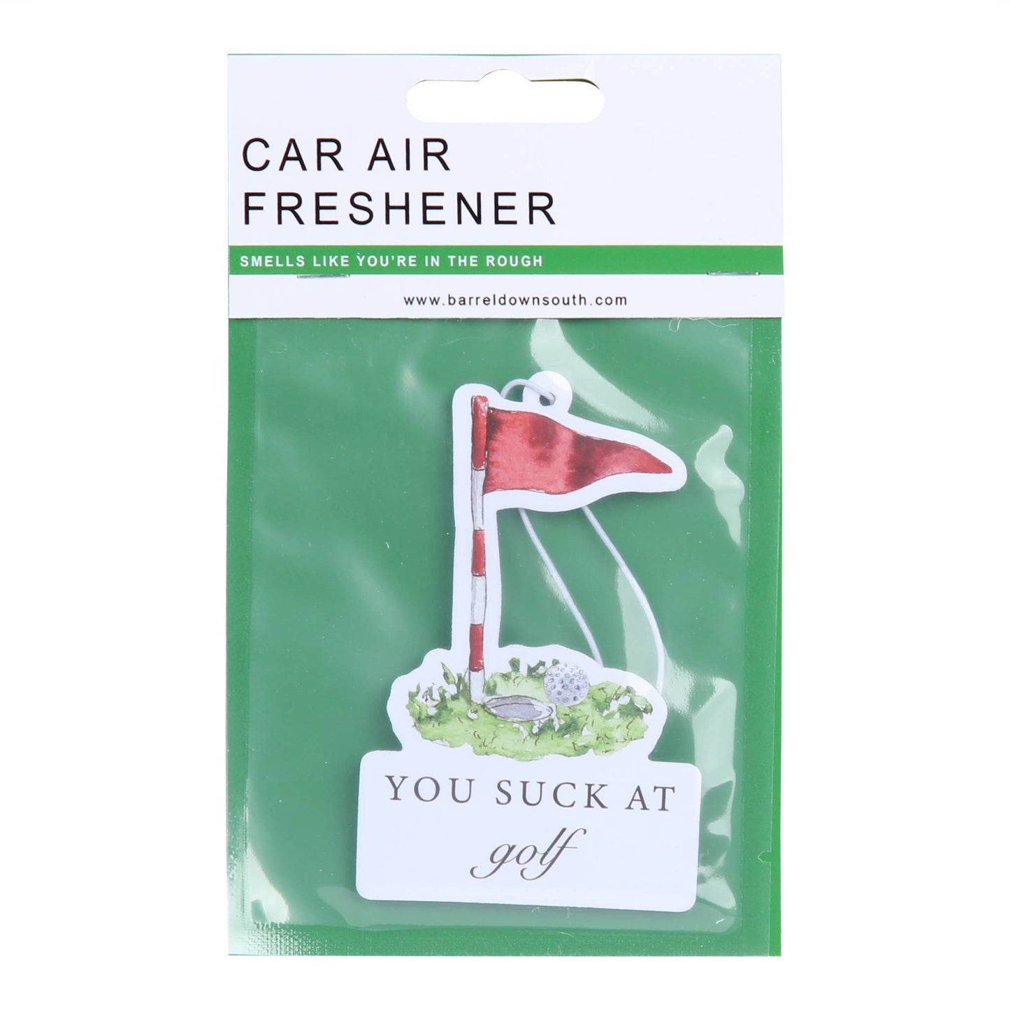 You Suck At Golf Car Air Freshener
