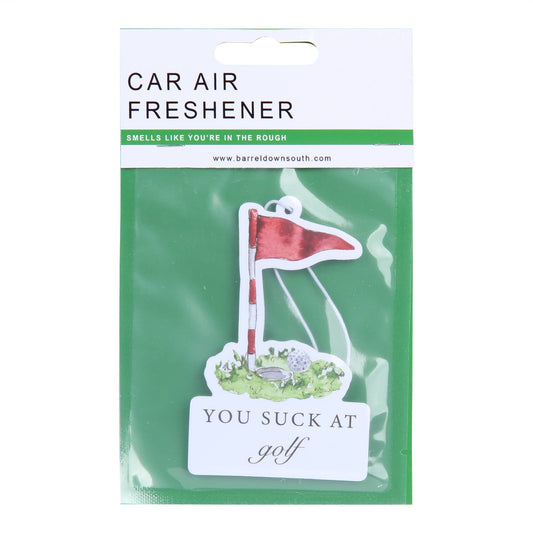 You Suck At Golf Car Air Freshener