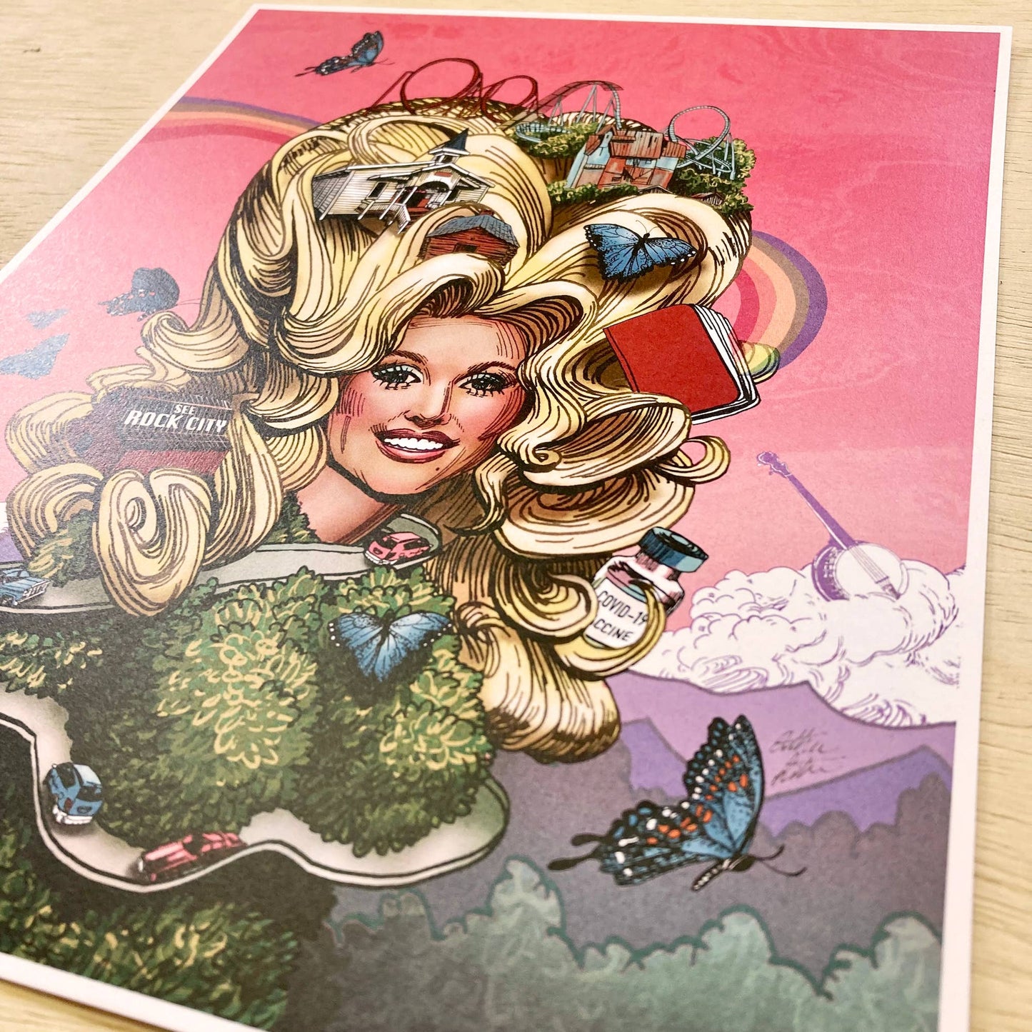 Dolly 8.5x11 Art Print