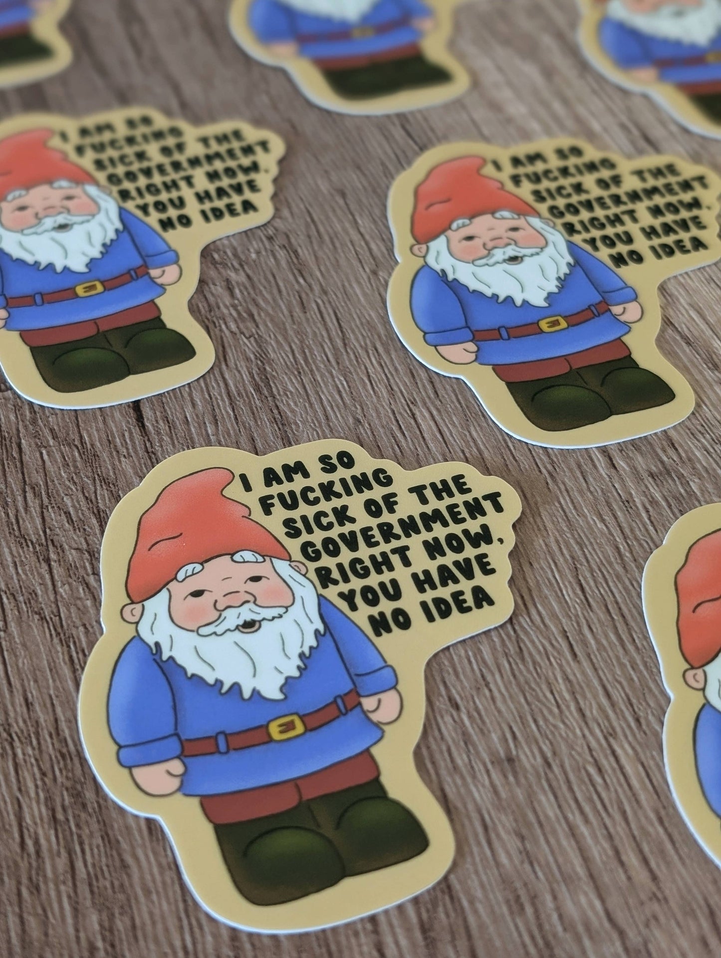 I'm So Mad at the Government Sticker