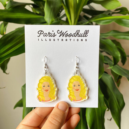 Dolly Parton Earrings